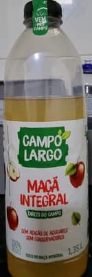SUCO INTEGRAL MAÇÃ CAMPO LARGO GARRAFA 1,35L