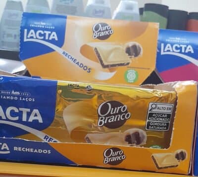 Chocolate Recheado Ouro Branco