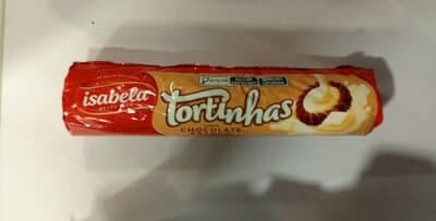 Tortinhas  de chocolate branco - Isabela